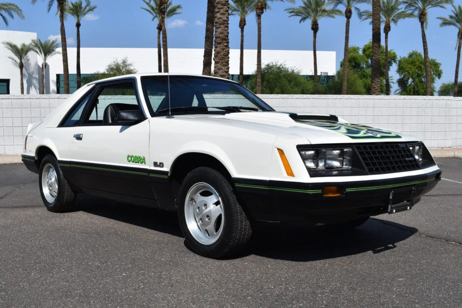 For Sale: 1979 Ford Mustang Cobra (Polar White, 302ci V8, 3-speed auto, 16K miles)