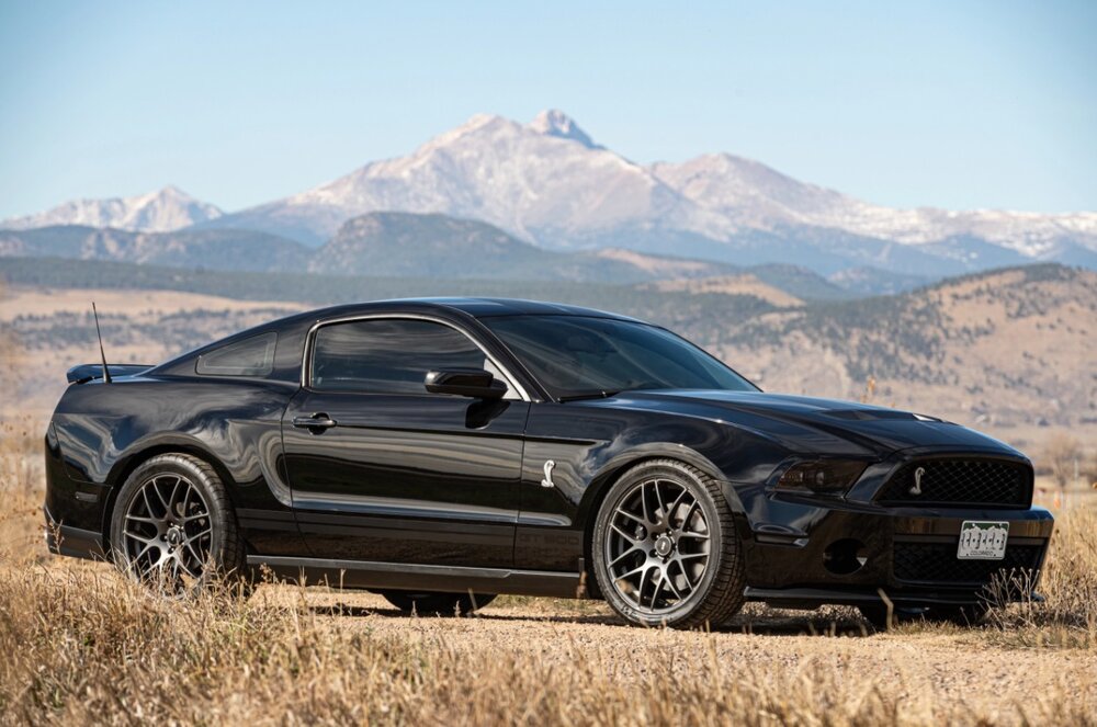  A la venta: 2010 Ford Mustang Shelby GT500 (negro, sobrealimentado 5.4L V8, 6 velocidades, 40K millas) — StangBangers