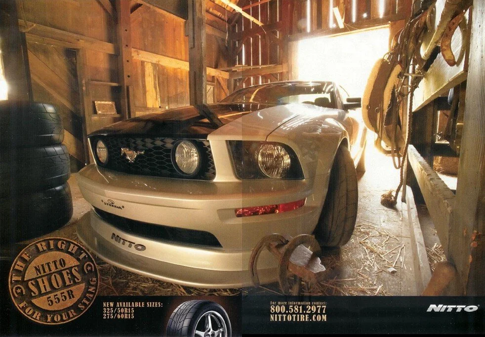 2007 Nitto Tires 555R Print Ad