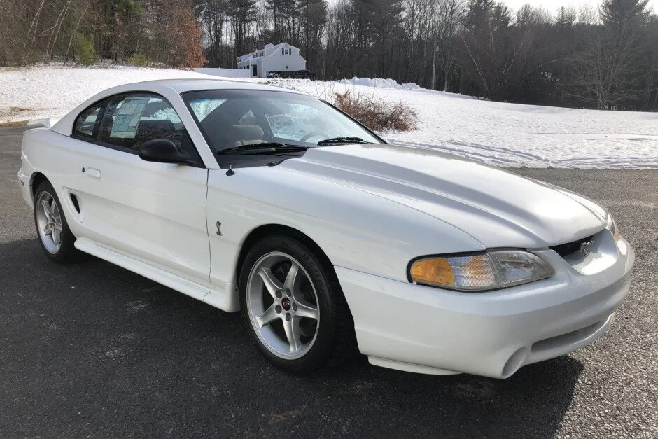 For Sale: 1995 Ford Mustang SVT Cobra R (#46 of 250, white, 5.8L V8, 5-speed, 925 miles)
