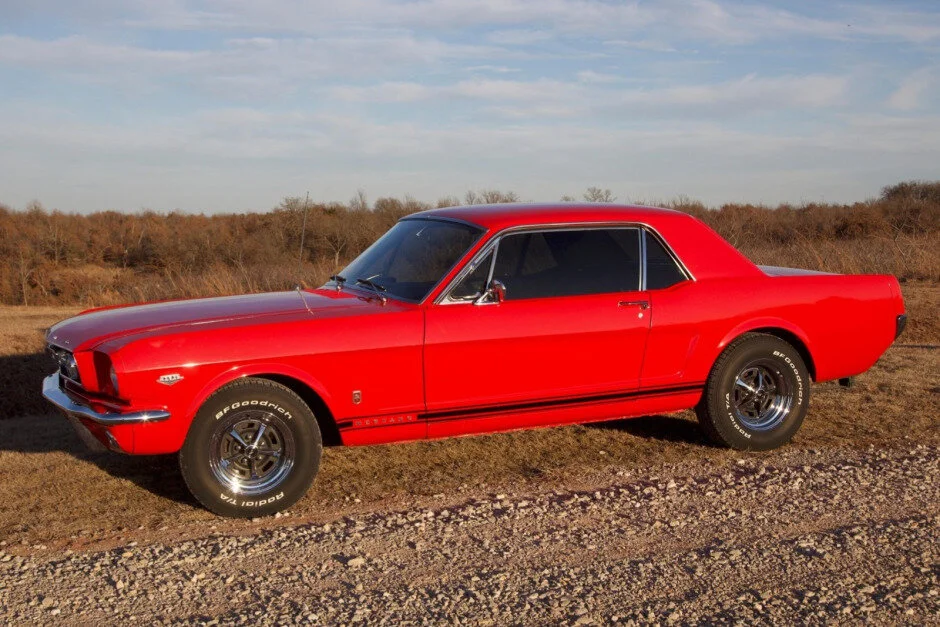 For Sale: 1966 Ford Mustang GT Coupe (Signal Flare Red, 289 ci V8, 4-speed)