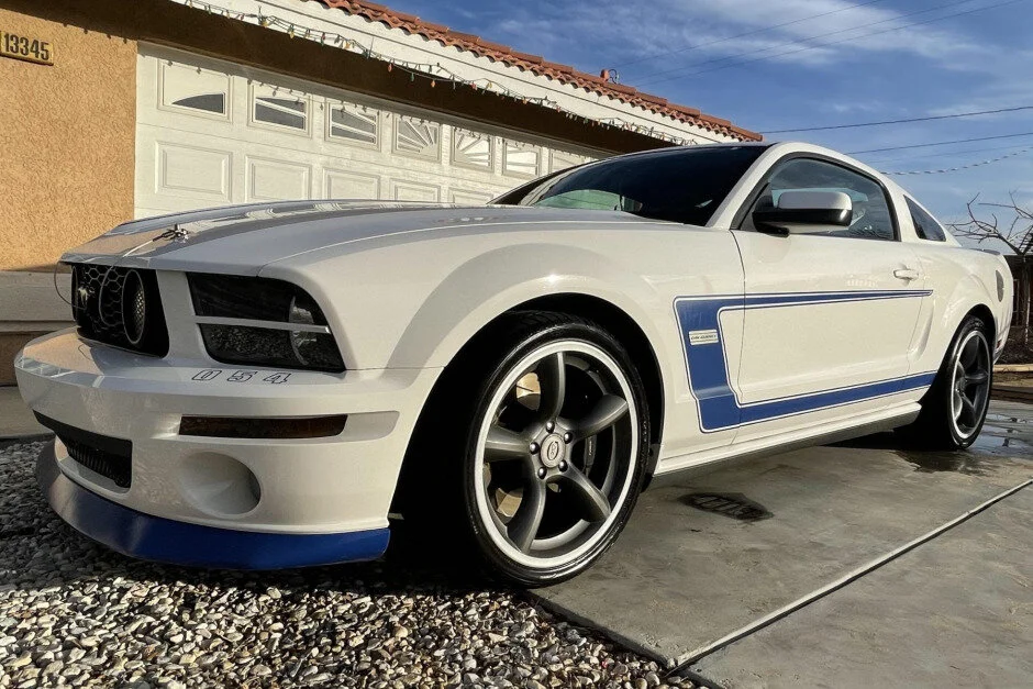 For Sale: 2008 Ford Mustang Saleen Dan Gurney Edition H281 Supercharged (white, 4.6L V8, 5-speed, 35K miles)