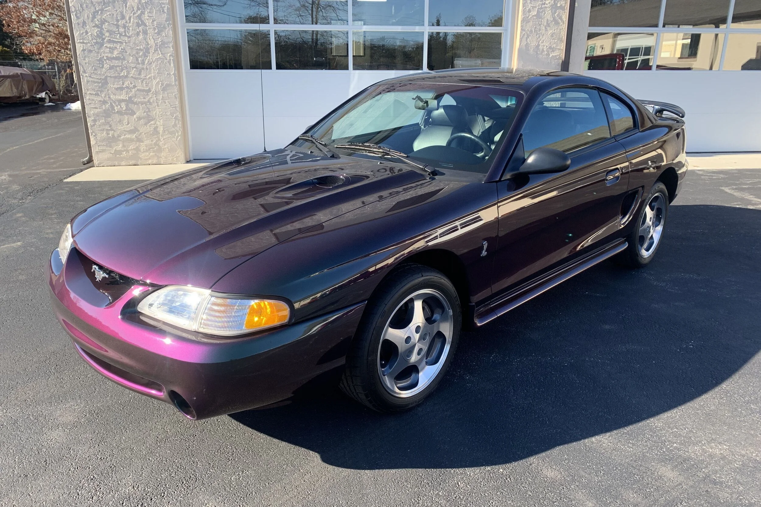 This Like-New 1996 Ford Mustang SVT Cobra is a “Mystic” Unicorn