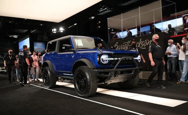 2021 Ford Bronco First Edition, VIN 001, Auctioned for More Than $1 Million