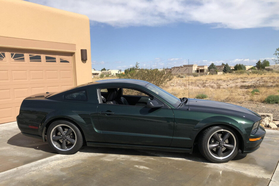 For Sale: 2008 Ford Mustang Bullitt (#2947, Dark Highland Green, 4.6L V8, 5-speed, 2900 miles)