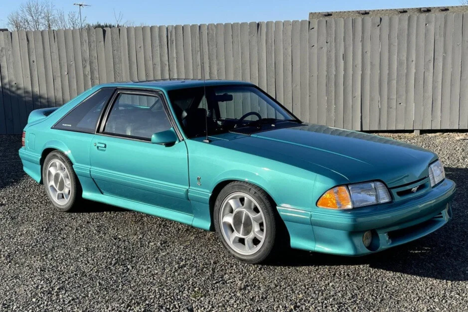 For Sale: 1993 Ford Mustang LX 5.0 Hatchback (Calypso Green, modified, 5.0L V8, 5-speed)