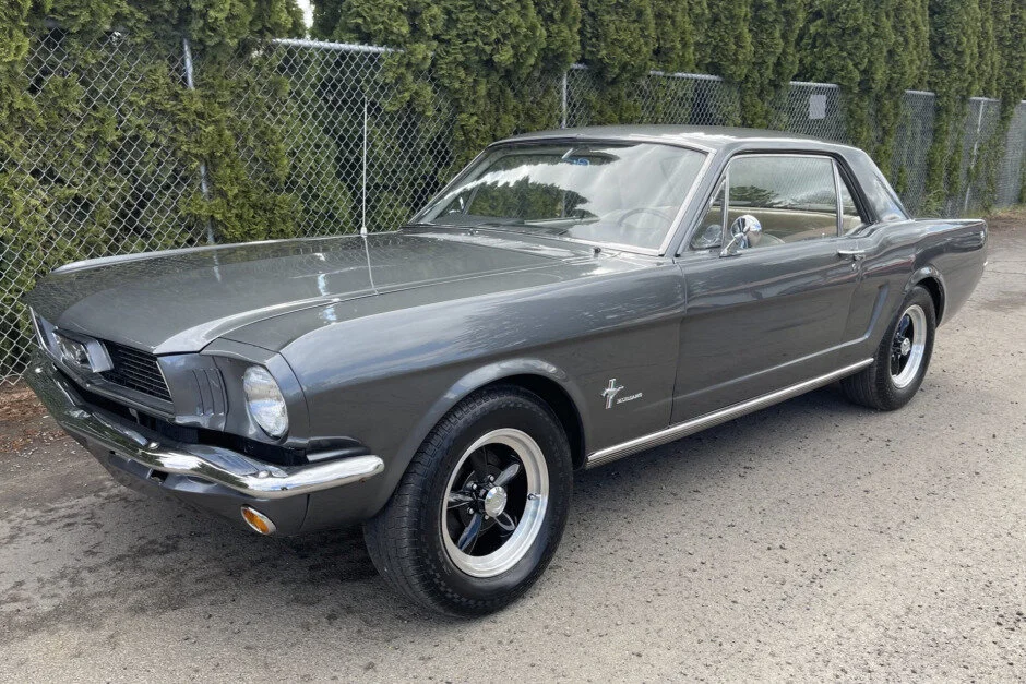 For Sale: 1966 Ford Mustang (gray, 289ci V8, 3-speed auto)