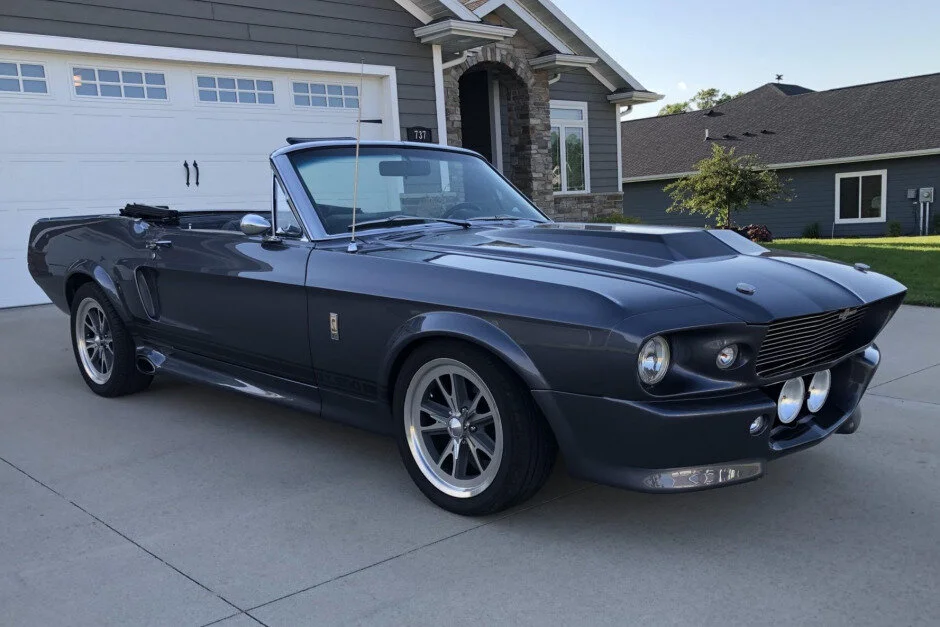 For Sale: 1968 Ford Mustang Convertible (metallic gray, modified, 351ci "Windsor" V8, 5-speed)
