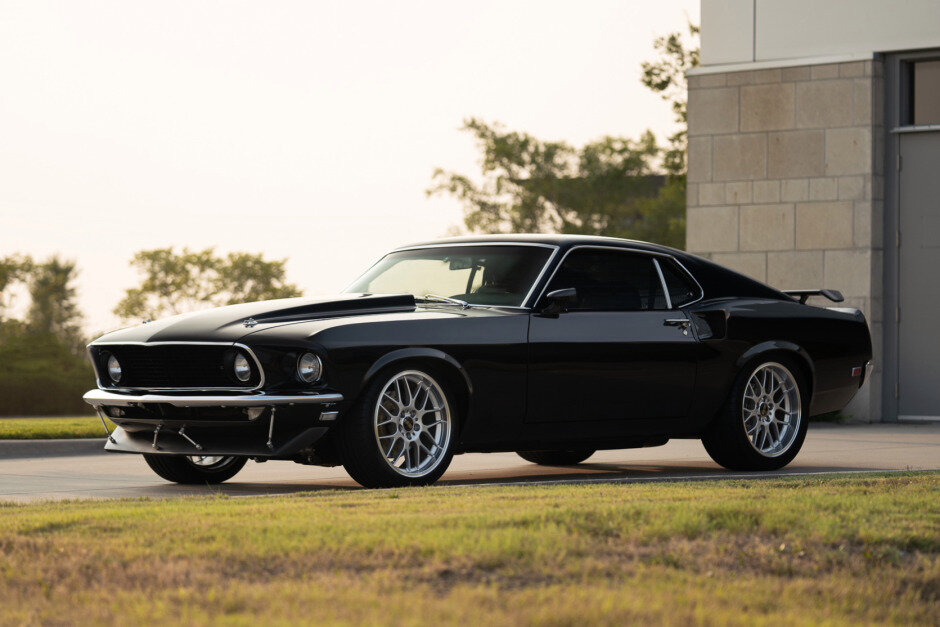 For Sale: 1969 Ford Mustang Mach 1 Restomod (black, 5.0L 