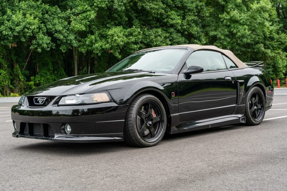 For Sale: 2004 Ford Mustang GT Roush Stage 3 Convertible (black,  supercharged 4.6L V8, 5-speed, 6K miles) — StangBangers