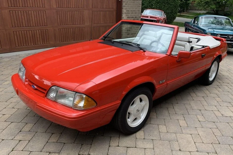 For Sale: 1992 Ford Mustang LX 5.0 "Summer Edition" Convertible (Vibrant Red, 5.0L V8, 5-speed, 22K miles)