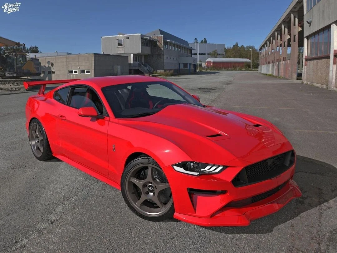 What If: 2022 Ford Mustang SVT Cobra R (Abimelec Design)