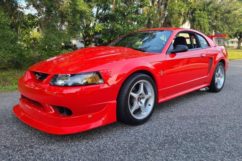 For Sale 2000 Ford Mustang SVT Cobra R (Performance Red, 5.4L DOHC V8