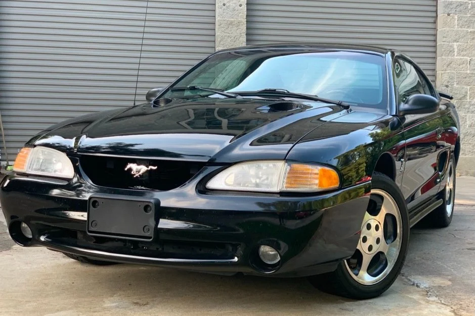For Sale: 1997 Ford Mustang SVT Cobra Coupe (black, 4.6L V8, 5-speed, 29K miles)