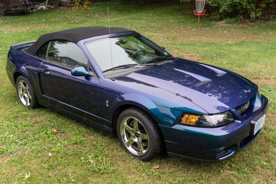 For Sale: 2004 Ford Mustang SVT Cobra "Mystichrome" Convertible (supercharged 4.6L V8, 6-speed)