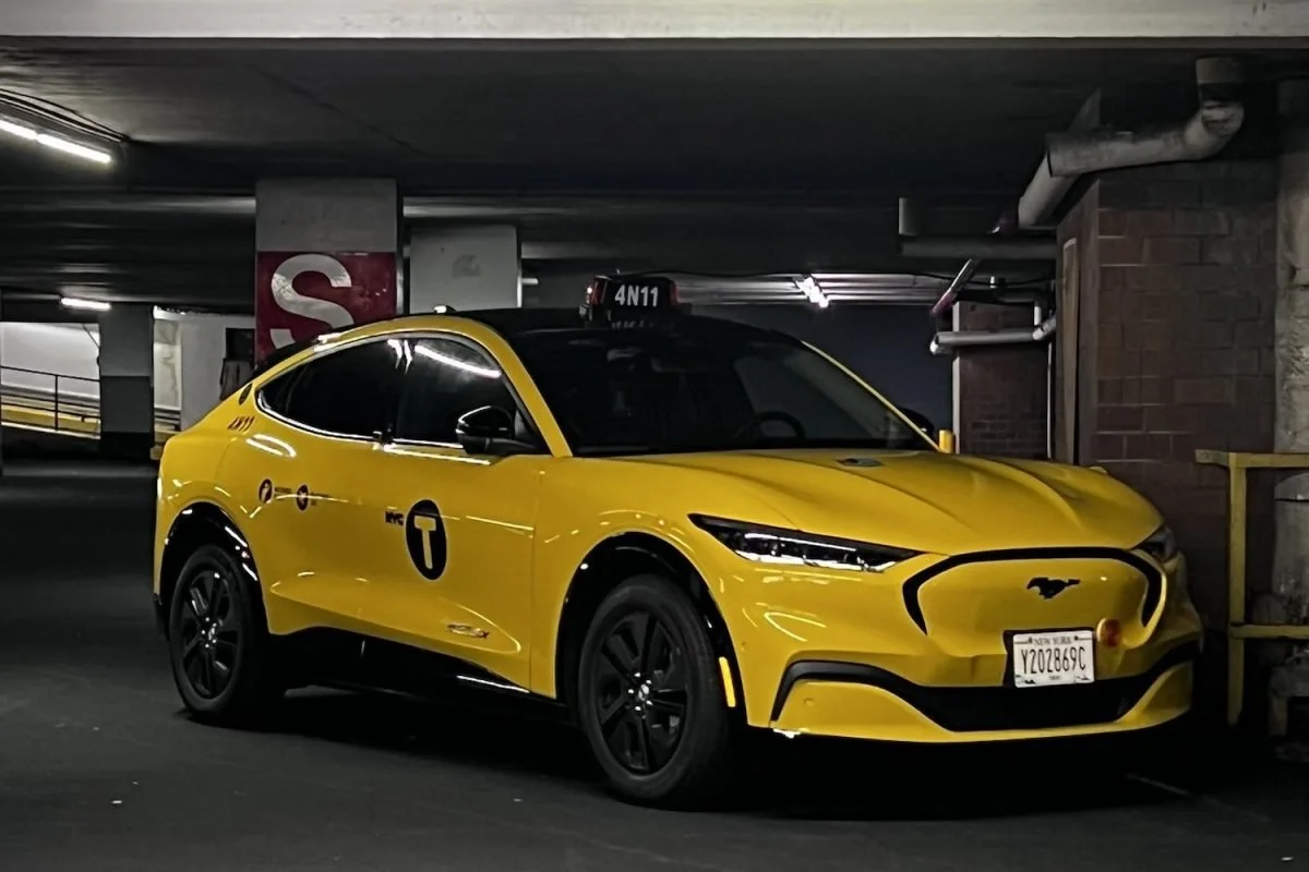 2021 Ford Mustang Mach-E NYC Taxi Cab
