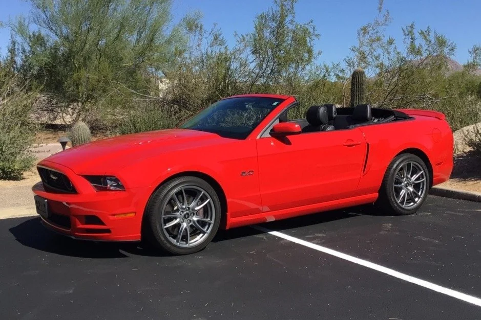 For Sale: 2014 Ford Mustang GT Convertible (Race Red, 5.0L "Coyote" V8, 6-speed auto, 2900 miles)