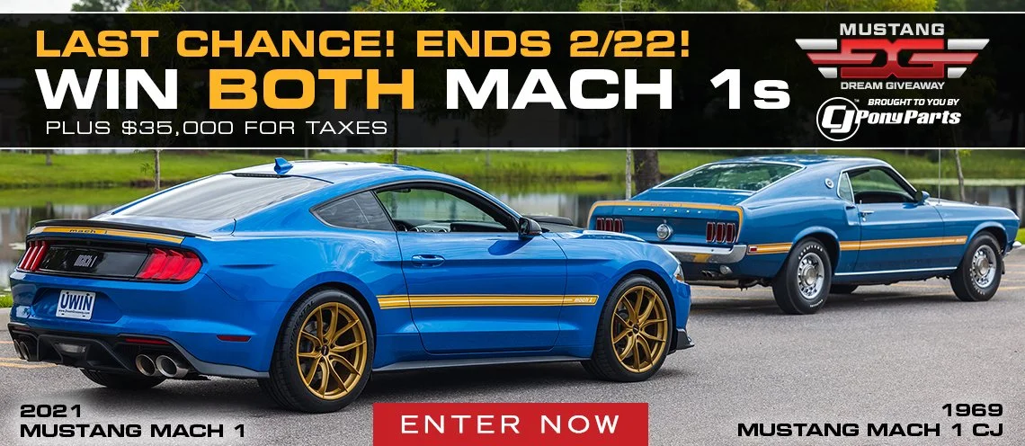 Mustang Mach 1 Dream Giveaway (2022)