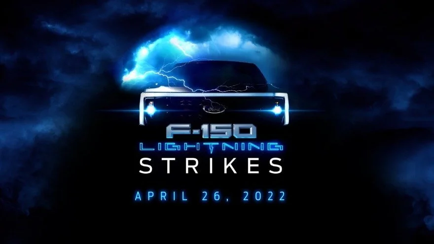 Ford F-150 Lightning Strikes On April 26, 2022