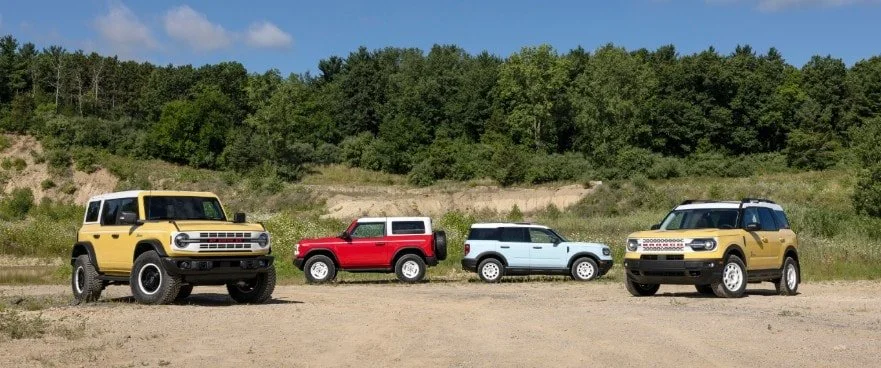2023 Ford Bronco and Bronco Sport Heritage Edition