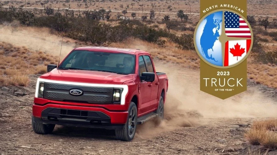 Ford F-150 Lightning Wins 2023 North American Truck Of The Year
