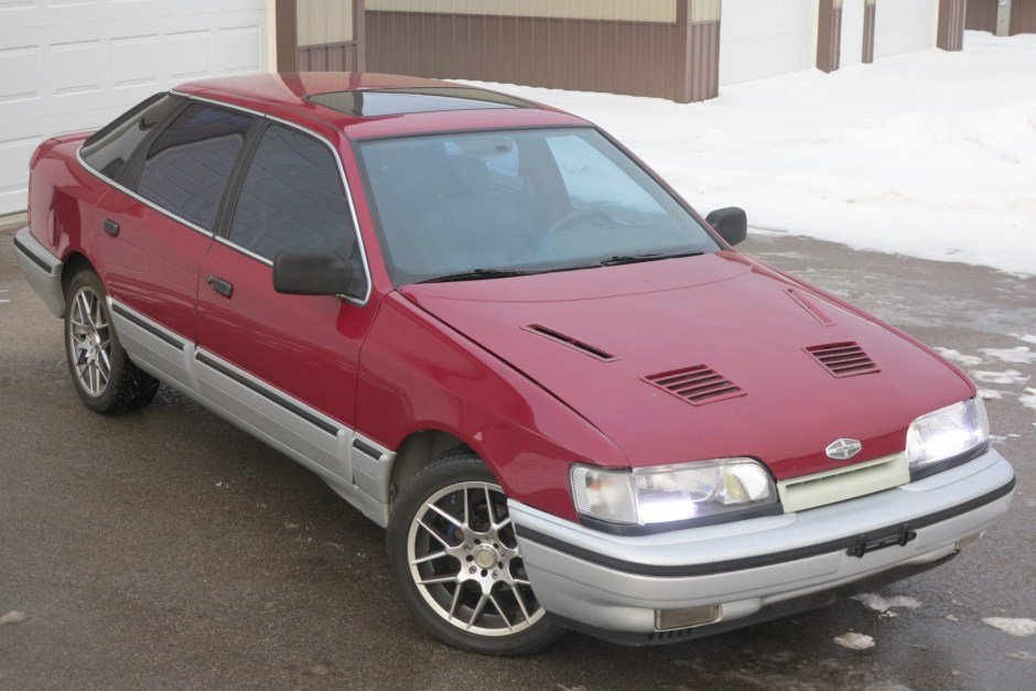 For Sale: 1988 Merkur Scorpio (Burgundy Red, modified, 2.9L V6, 4-speed auto)