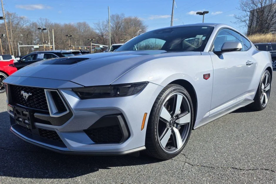 For Sale: 2025 Ford Mustang GT “60th Anniversary Edition” (#37, Brittany Blue, 5.0L V8, 10-speed auto, 856 miles)