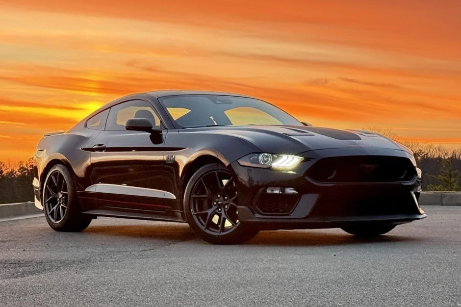 For Sale: 2022 Ford Mustang Mach 1 (#N5716, Dark Matter Gray, 5.0L V8, 6-speed manual, 8K miles)