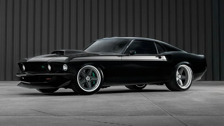 Ringbrothers Unveils Devilishly Cool 800-HP 1969 Ford Mustang Mach 1 Called 'Kingpin'