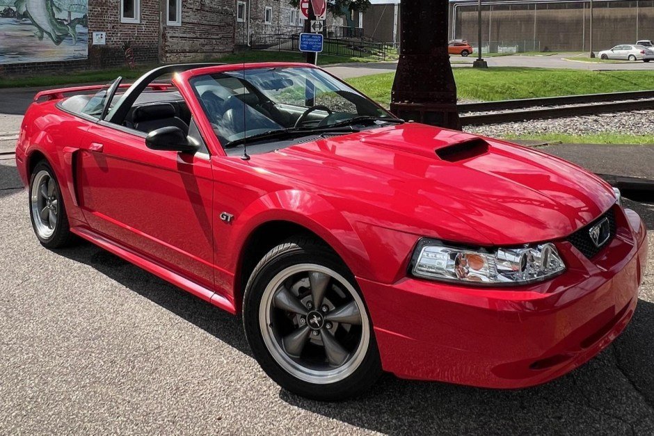 For Sale: 2003 Ford Mustang GT Convertible (Torch Red, modified, 4.6L V8, 5-speed manual, 20K miles)