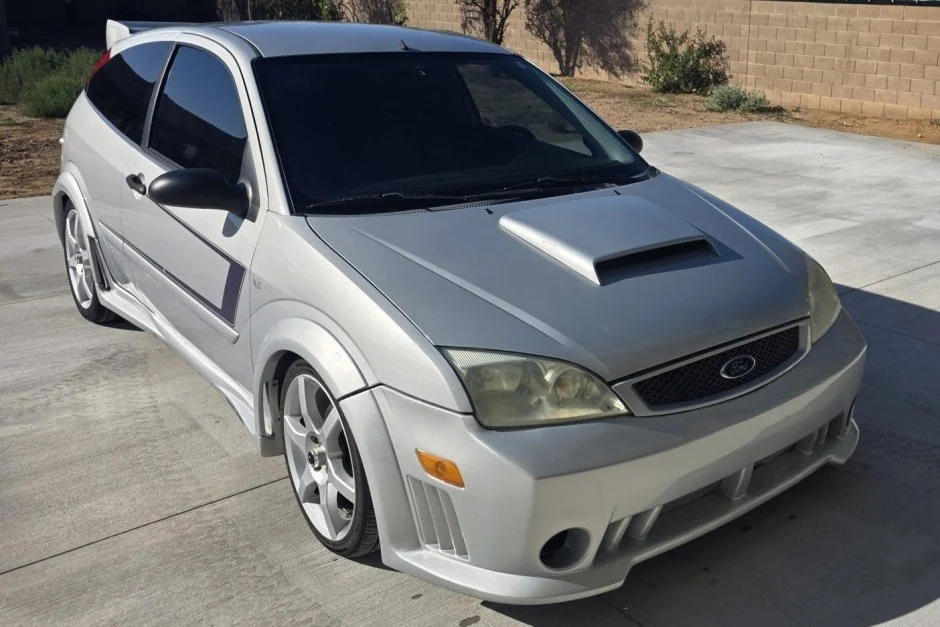 For Sale: 2005 Ford Focus Saleen N2O (#59, silver, 2.0L I4, 5-speed manual, 112K miles)