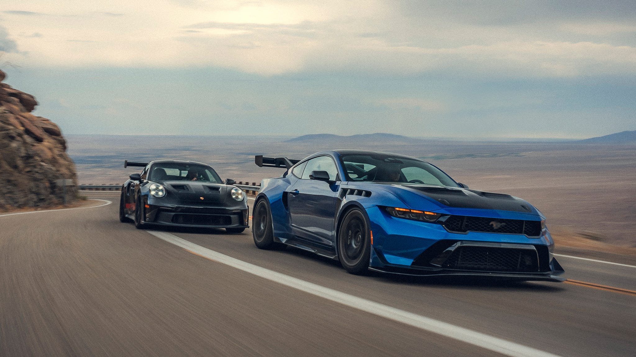 Comparison Test: Ford Mustang GTD Takes On Porsche 911 GT3 RS