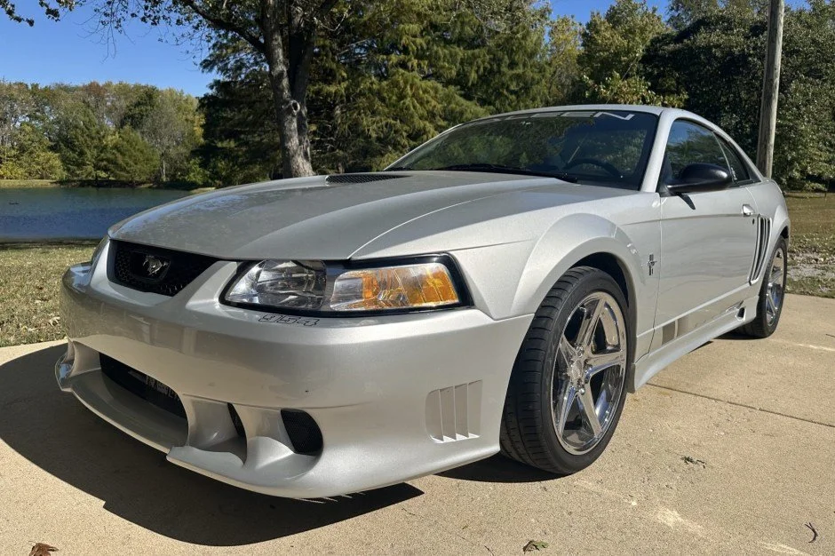 For Sale: 2000 Ford Mustang Saleen S281 SC Coupe (#954, silver, supercharged 4.6L V8, 5-speed manual, 16K miles)