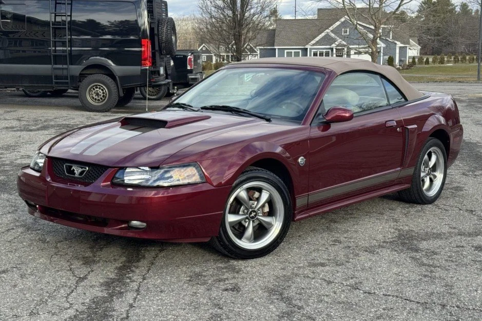 For Sale: 2004 Ford Mustang GT “40th Anniversary” Convertible (Crimson Red, 4.6L V8, 5-speed manual, 27K miles)
