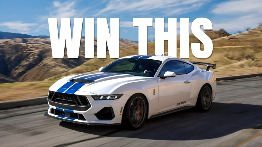 Enter To Win 2025 Ford Mustang Shelby GT350!