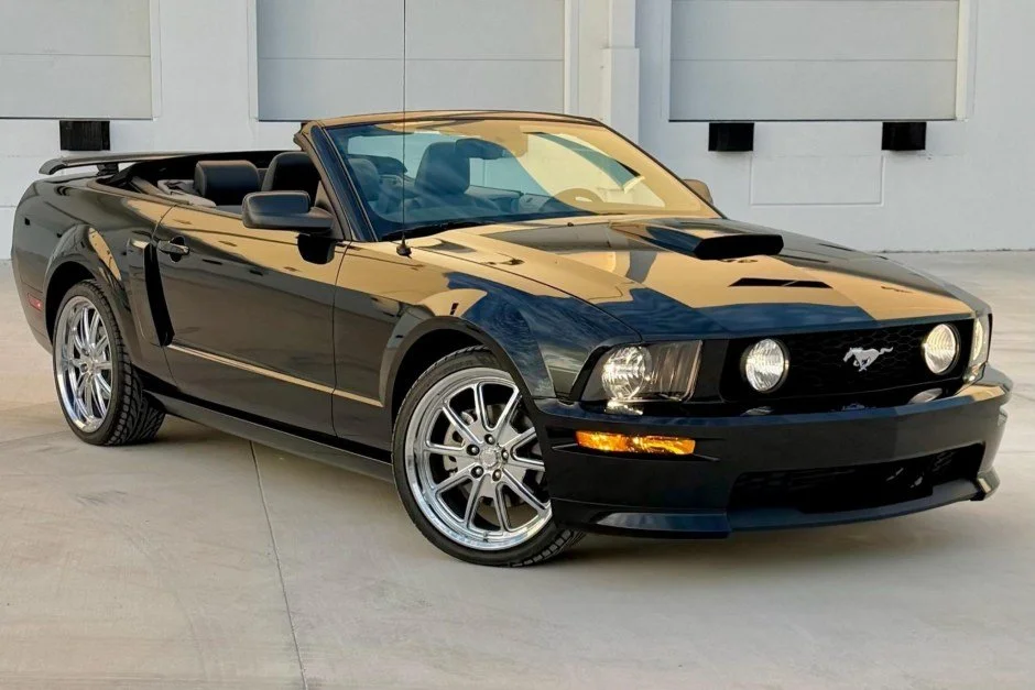 For Sale: 2007 Ford Mustang GT California Special Convertible (black, modified, 4.6L V8, 5-speed auto, 4100 miles)