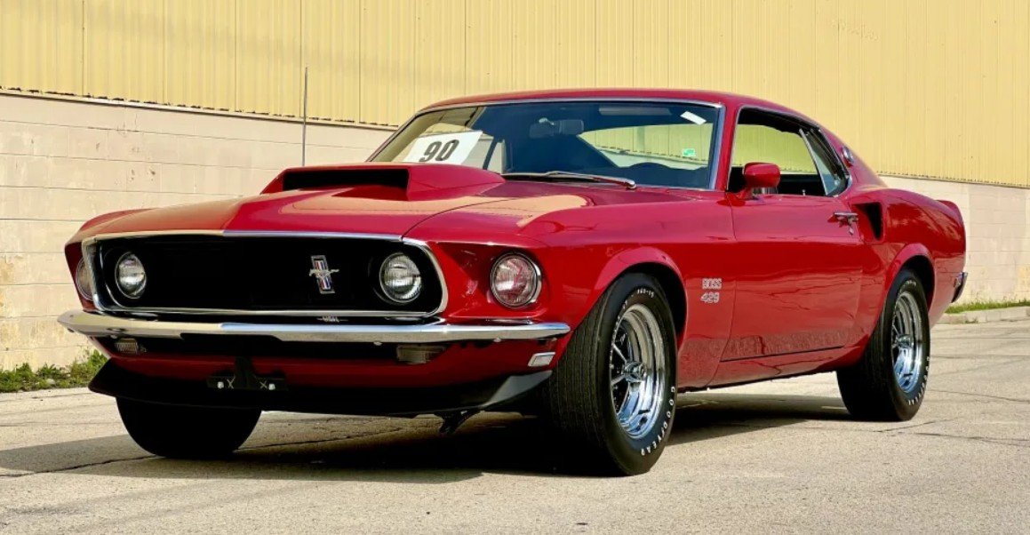 For Sale: 1969 Ford Mustang Boss 429 (#KK1693, Candy Apple Red, 429ci ...