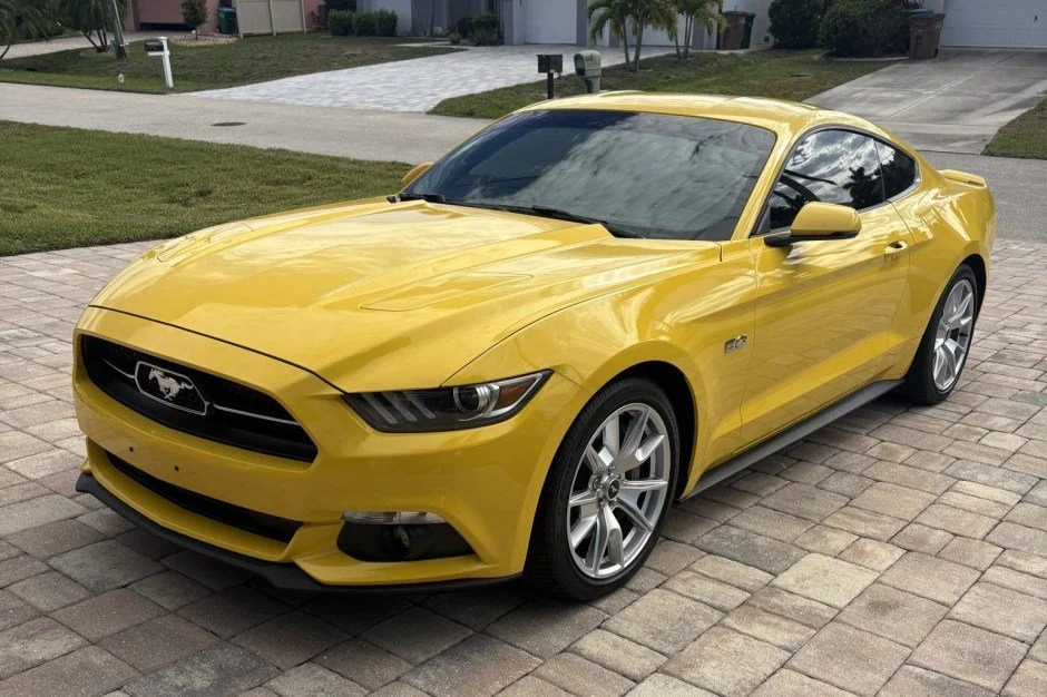 For Sale: 2015 Ford Mustang GT Fastback (Triple Yellow, 5.0L V8, 6-speed auto, 11K miles)