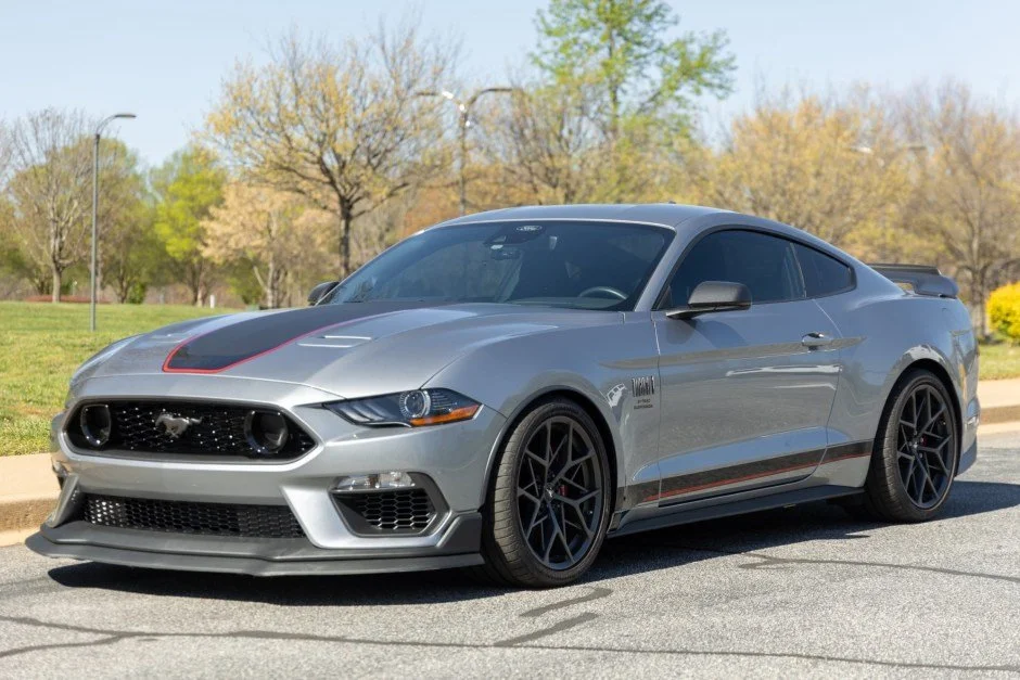 For Sale: 2021 Ford Mustang Mach 1 (#M4089, Iconic Silver, modified, 5.0L V8, 10-speed auto, 6K miles)