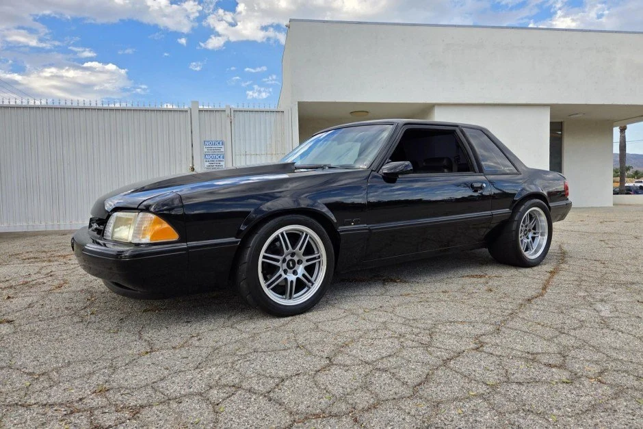 For Sale: 1992 Ford Mustang LX 5.0 Notchback (black, modified, 306ci V8, 6-speed manual)