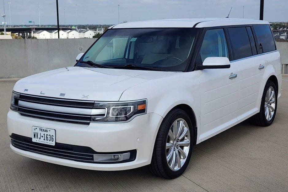 For Sale: 2013 Ford Flex Limited EcoBoost AWD (White Platinum, twin-turbo 3.5L V6, 6-speed auto, 28K miles)
