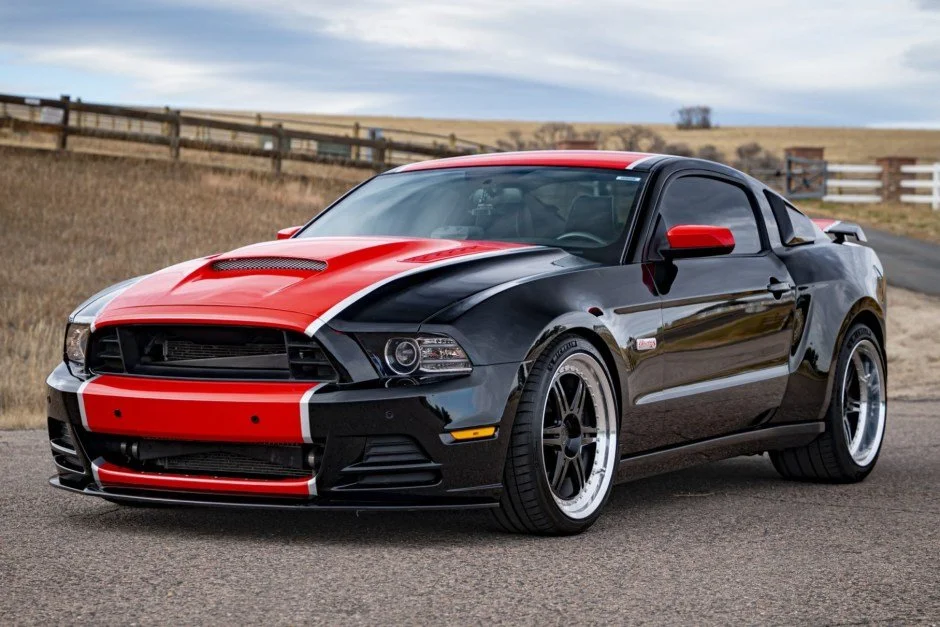 For Sale: 2014 Ford Mustang GT “Hellanor” Coupe (black, modified, twin-turbo 5.2L V8, 6-speed manual, 7K miles)