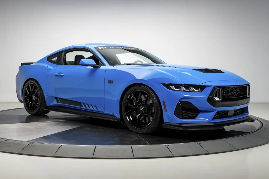 For Sale: 2025 Ford Mustang RTR Spec 3 Fastback (#0234, Grabber Blue, supercharged 5.0L V8, 6-speed manual, 45 miles)