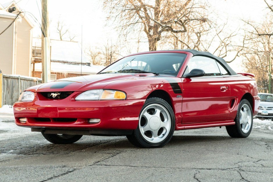 For Sale: 1998 Ford Mustang GT Convertible (Rio Red, 4.6L V8, 4-speed auto, 27K miles)