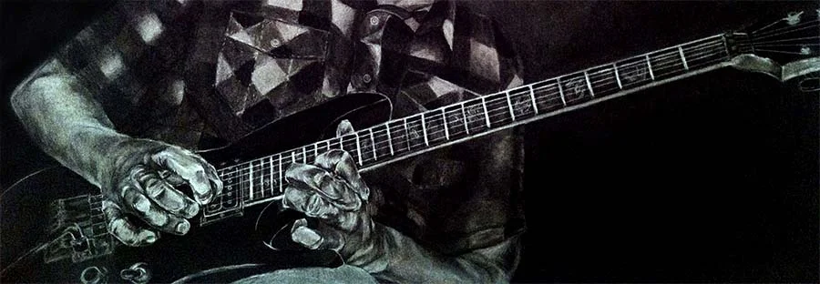 D and his Guitar