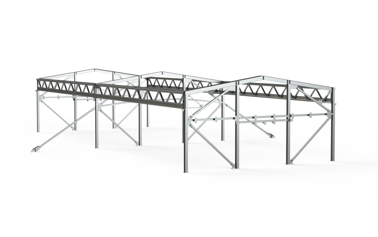 I was responsible for designing and detailing all structural steel components of the EXO Building System