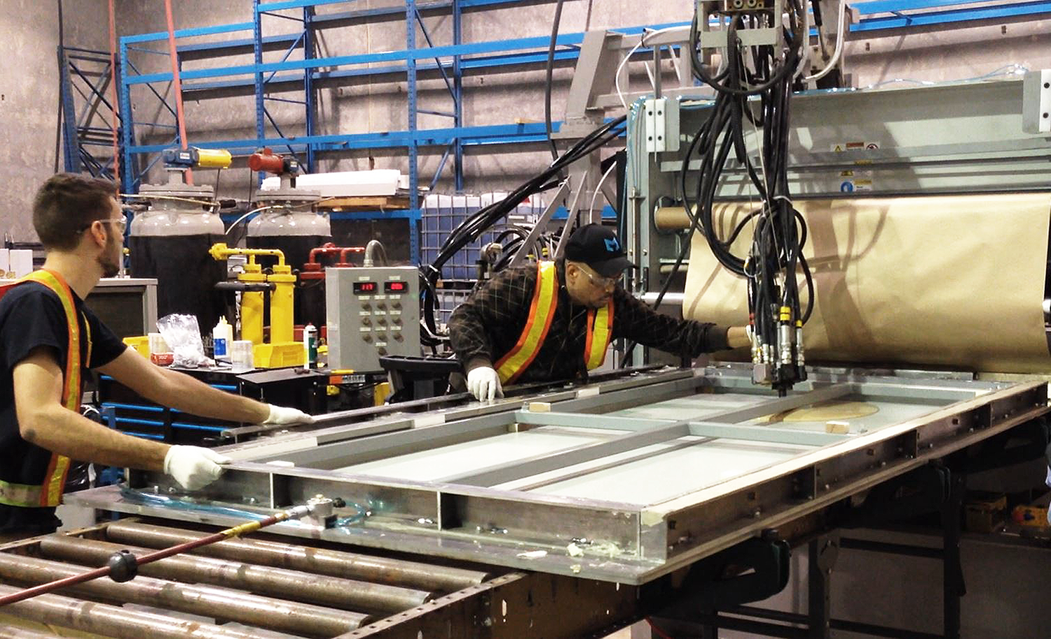 EXO panel production line