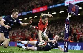 Steff Evans securing bonus point
