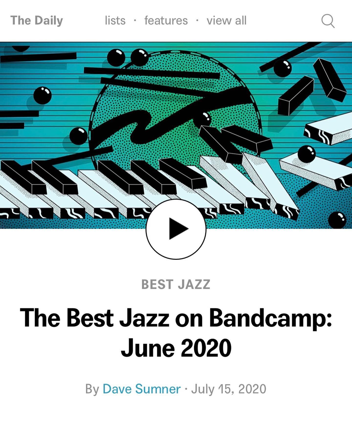 𝙏𝙝𝙚 𝙎𝙝𝙖𝙙𝙤𝙬𝙨 𝙖𝙣𝙙 𝙏𝙝𝙚 𝙇𝙞𝙜𝙝𝙩 - Best Jazz on @bandcamp June 2020. Thanks to Dave Sumner for the shoutout!