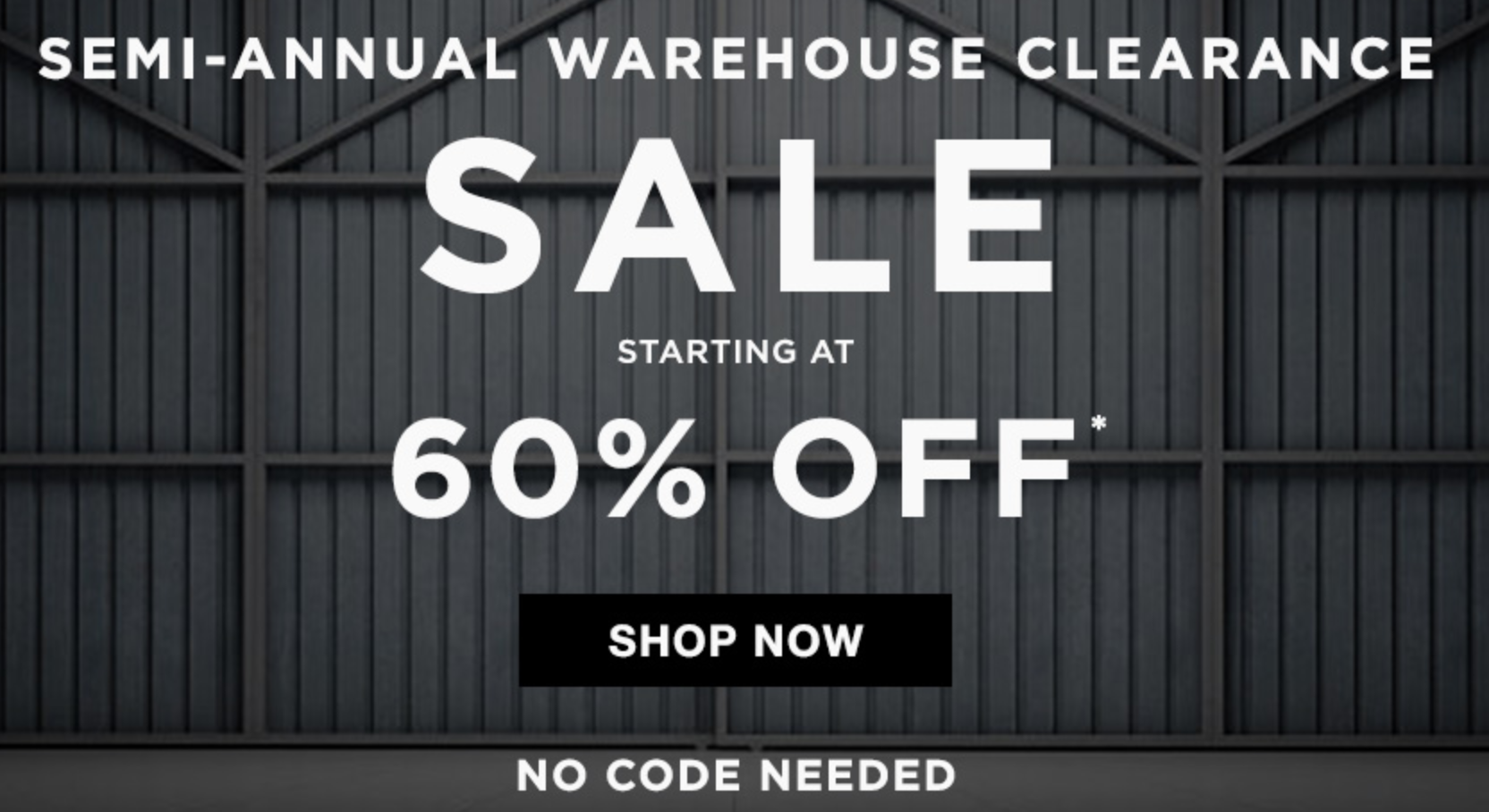 Jimmy Jazz Semi-Annual Warehouse Clearance Sale: Starting at 60% OFF